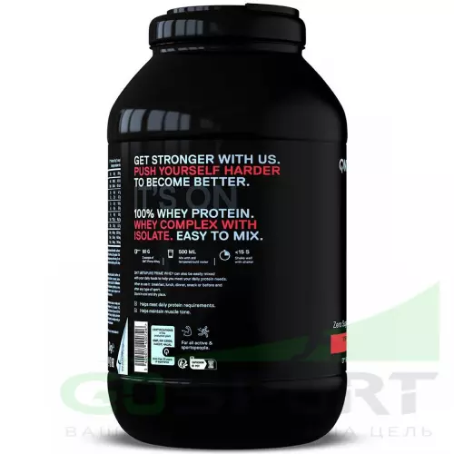  QNT PRIME WHEY 908 г, Клубника