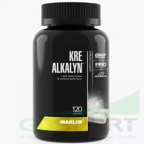  MAXLER Kre-Alkalyn Caps 120 капсул