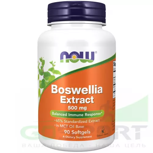  NOW FOODS Boswellia Extract 500 mg 90 гелевых капсул
