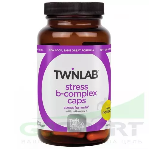  Twinlab Stress B-Complex 100 капсул