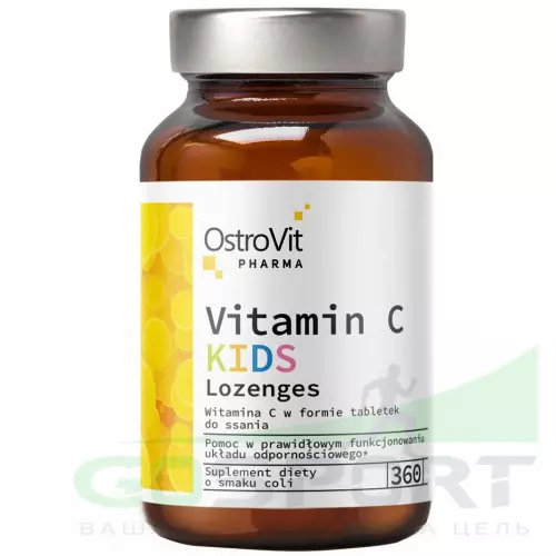  OstroVit Vitamin C Kids Lozenges 360 таблеток