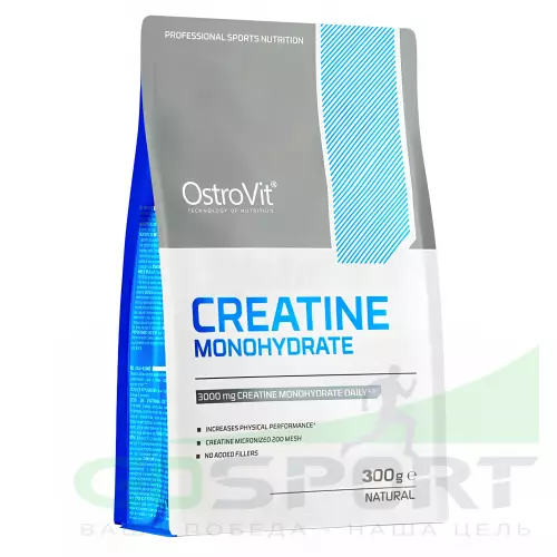  OstroVit Creatine Monohydrate 300 г, Натуральный