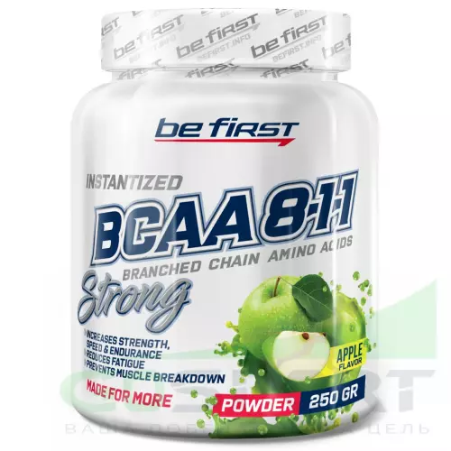  Be First BCAA 8:1:1 Instantized powder 250 г, Яблоко
