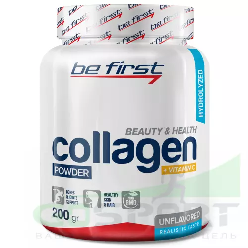  Be First Collagen + vitamin C powder (коллаген с витамином С) 200 г, Нейтральный