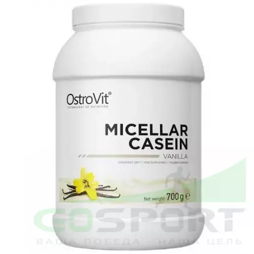 Казеиновый протеин OstroVit Micellar Casein 700 г, Ваниль