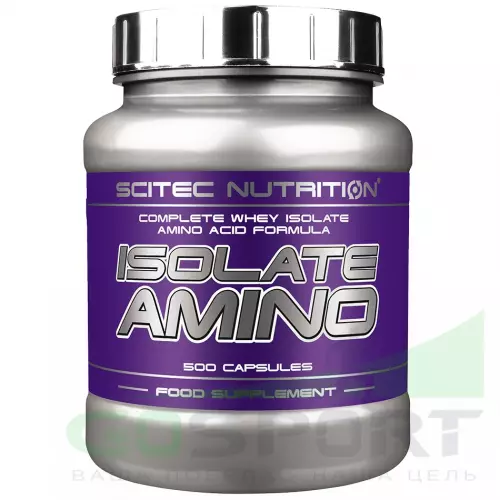Аминокислоты Scitec Nutrition Isolate Amino 500 капсул