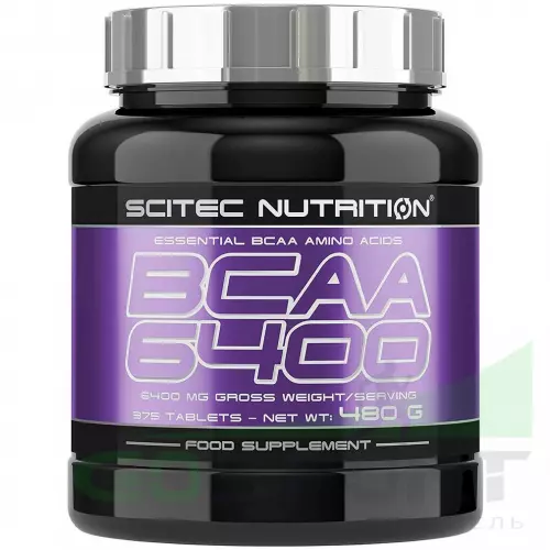 БСАА Scitec Nutrition BCAA 6400 2:1:1 375 таблеток