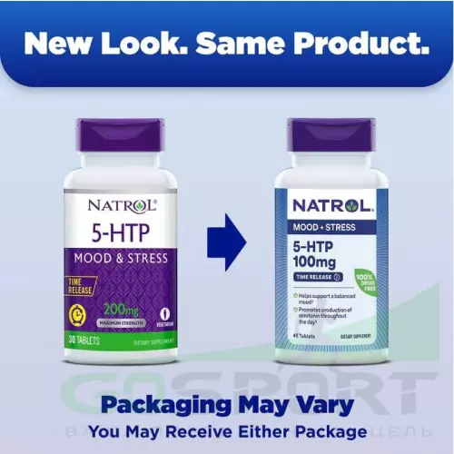  Natrol 5-HTP 200 mg 30 таблеток