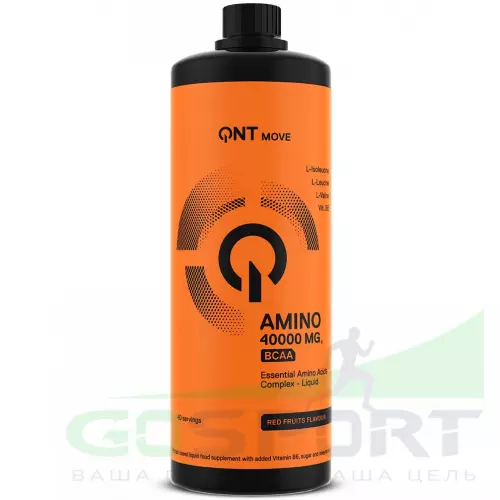  QNT Amino Acid Liquid 1000 мл, Красные фрукты