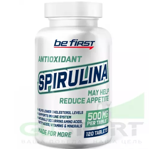  Be First Spirulina (спирулина) 120 таблеток