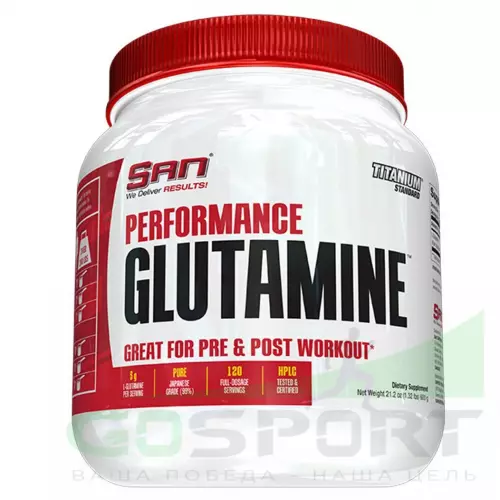 L-Глютамин SAN Performance Glutamine 600 г