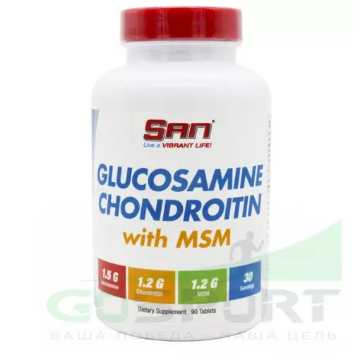  SAN Glucosamine-Chondroitin-MSM 90 таблеток