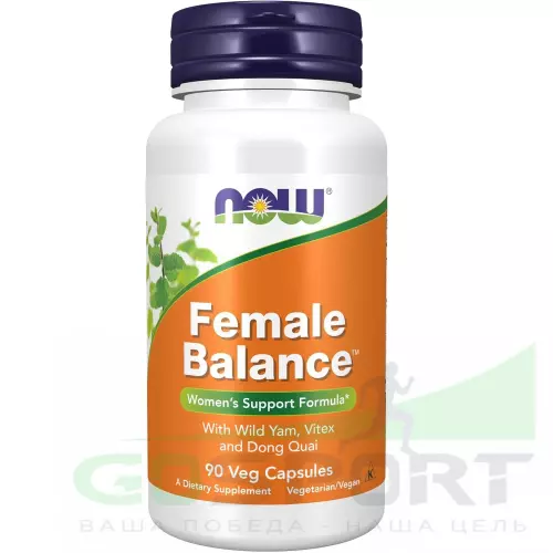  NOW FOODS Female Balance 90 веган капсул