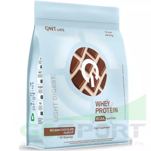  QNT LIGHT DIGEST WHEY PROTEIN 500 г, Бельгийский шоколад