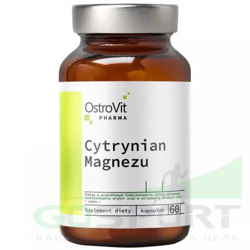  OstroVit Cytrynian Magnezu 60 капсул