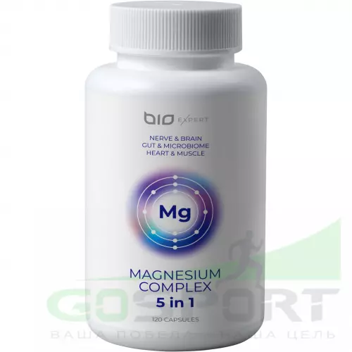  WolfSport Magnesium Complex 5 in 1 120 вегетарианских капсул