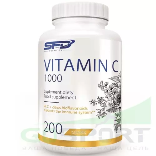  SFD Vitamin C 1000 200 таблеток