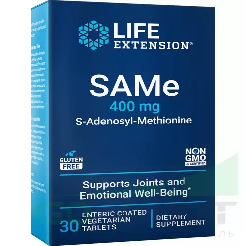  Life Extension SAMe 400 mg 30 таблеток