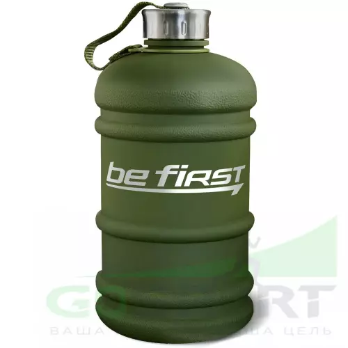  Be First Бутылка для воды 2200 мл (TS 220-FROST) матовая 2200 мл, Хаки