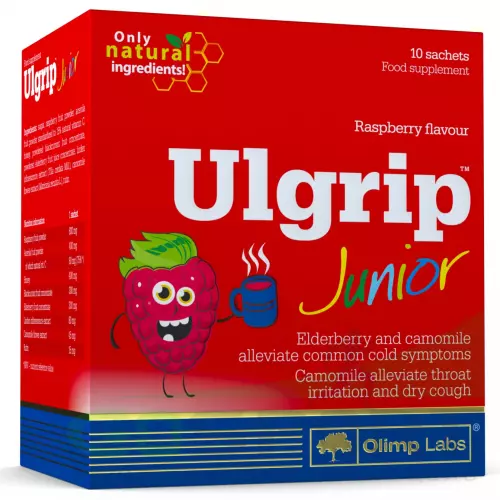  OLIMP Ulgrip Junior 10 саше, Малина