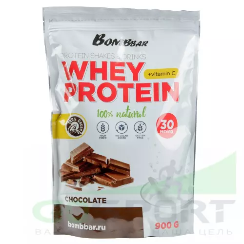  Bombbar Whey Protein 900 г, Шоколад