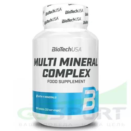  BiotechUSA Multi Mineral Complex 100 таблеток