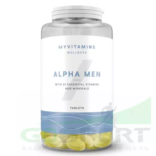 Витаминный комплекс Myprotein Alpha Men Super Multi Vitamin 120 таблеток, Нейтральный