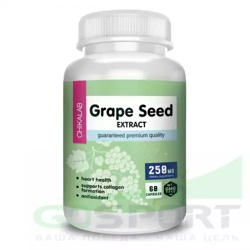 Chikalab Grape Seed extrakt 60 капсул