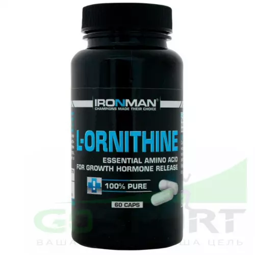  Ironman L-Ornithine 60 капсул