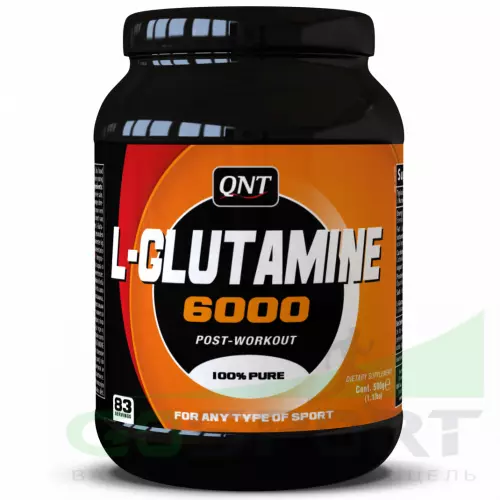 L-Glutamine QNT L-Glutamine 6000 500 г, Нейтральный