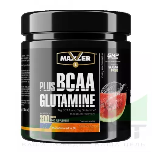  MAXLER BCAA + Glutamine 300 g 2:1:1 300 г, Арбуз