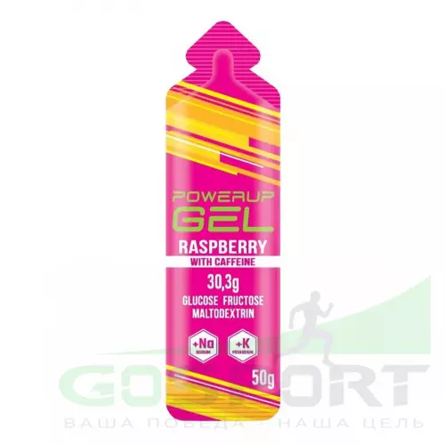 Гель питьевой POWERUP GEL +Na +K 6 x 50 г, Микс