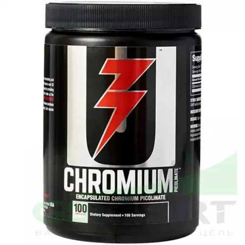  UNIVERSAL NUTRITION Chromium picolinate 200 мг 100 капсул