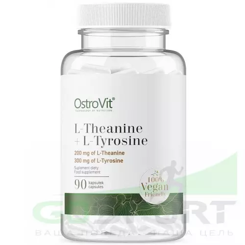  OstroVit L-Theanine + L-Tyrosine 90 веган капсул
