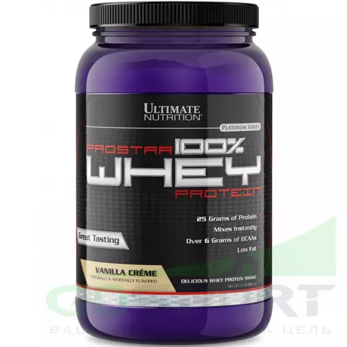  Ultimate Nutrition Prostar Whey 907 г, Ванильный крем