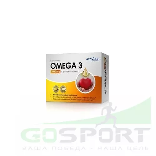 Омена-3 ActivLab Omega 3 1000 mg 60 капсул