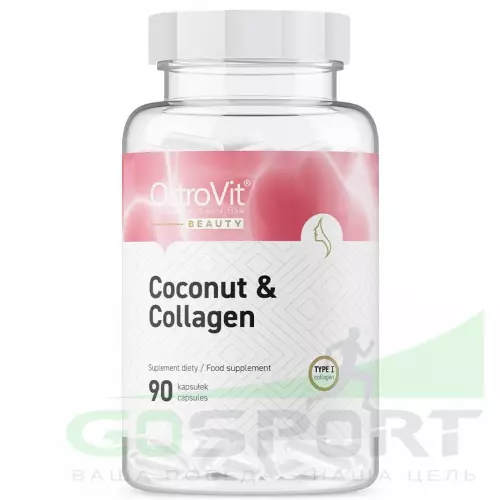  OstroVit Collagen MCT Oil from coconut 90 капсул