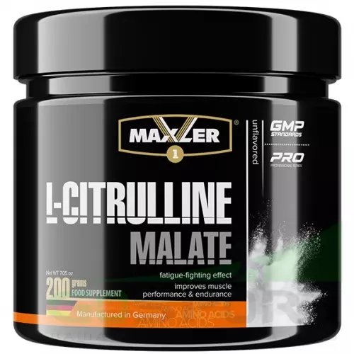 Цитруллин MAXLER L-Citrulline Malate 200 грамм, Нейтральный