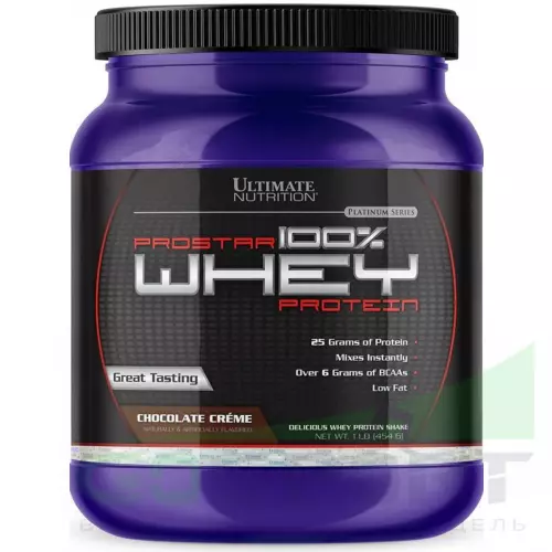  Ultimate Nutrition Prostar Whey 454 г, Шоколадный крем