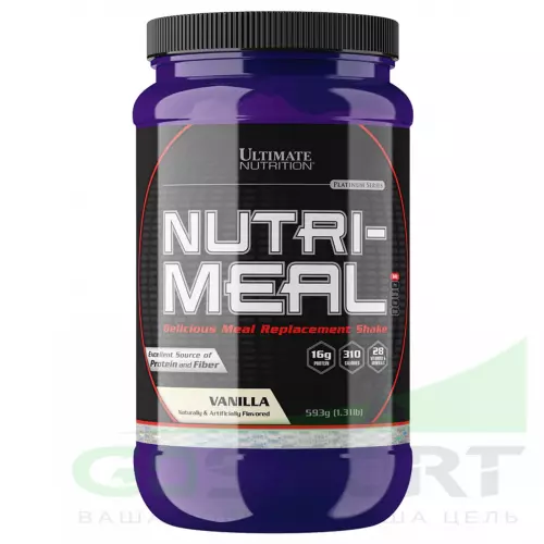  Ultimate Nutrition NUTRI-Meal 593 г, Ваниль