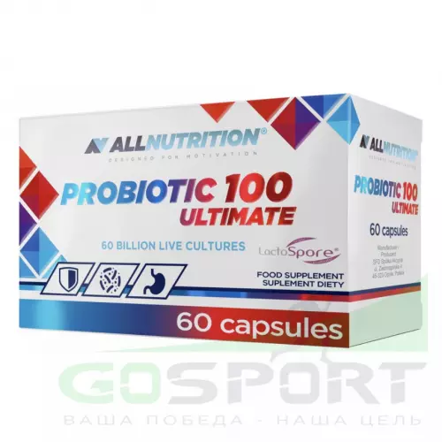 Пробиотик All Nutrition PROBIOTIC 100 ULTIMATE 60 капсул