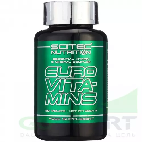 Витаминный комплекс Scitec Nutrition Euro Vita-Mins 120 таблеток