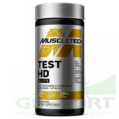  MuscleTech Test HD Elite 120 капсул