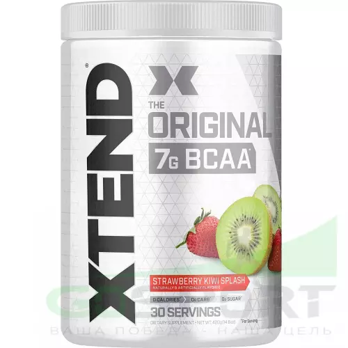 БСАА Scivation Xtend Original 2:1:1 398-431 г, Клубника и киви