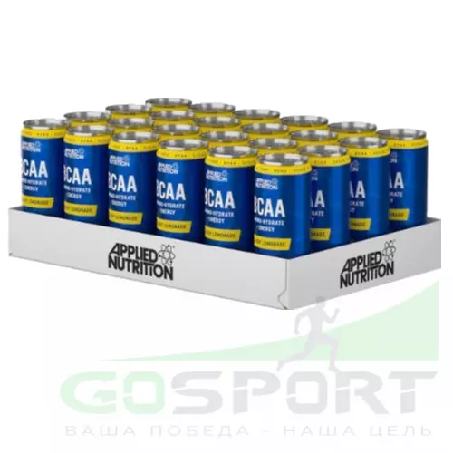  Applied Nutrition BCAA - Functional Drink CANS 24 x 330 мл, Облачный Лимонад