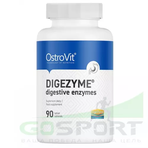  OstroVit Digezyme Digestive Enzymes 90 таблеток