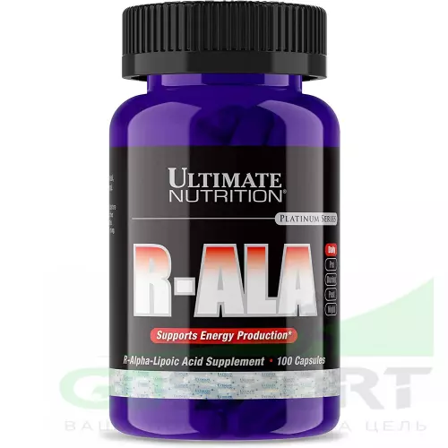  Ultimate Nutrition R-ALA 100 капсул
