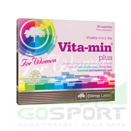 Витаминный комплекс OLIMP Vita-Min Plus for Women 30 капсул