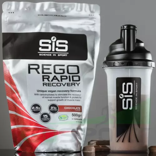 Восстановление SCIENCE IN SPORT (SiS) REGO Rapid Recovery 500 г, Шоколад