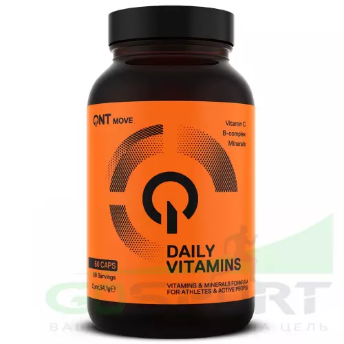 Витаминный комплекс QNT Daily Vitamins 60 капсул, Нейтральный